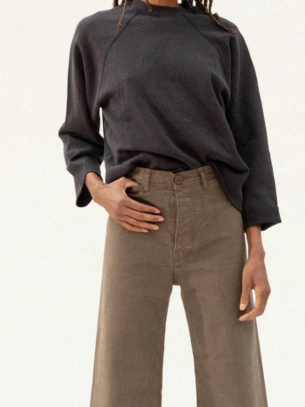 Jesse Kamm Sailor Pants in Mushroom